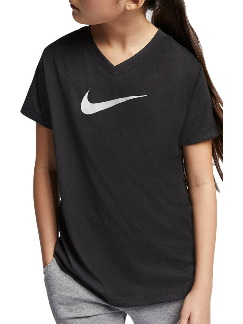 ナイキ キッズ Tシャツ Nike Girls' Dry Legend V-Neck T-Shirt - Black Nike Girls' Dry Legend V-Neck Tee - Walmart.com