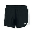 thumbnail image 1 of Nike Girls Dry Tempo Running Shorts Youth (Small, Black/White), 1 of 1