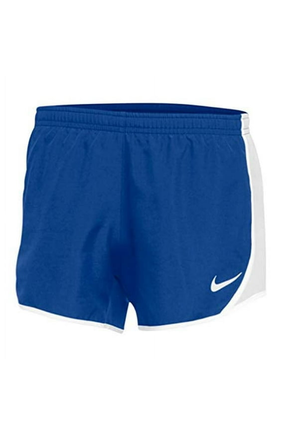 Girls Dry Tempo Shorts (Small, Royal/White)