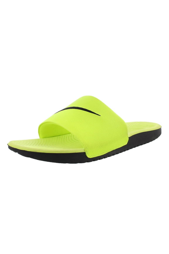 Kawa Slide Girls Shoes Size 4, Color: Volt