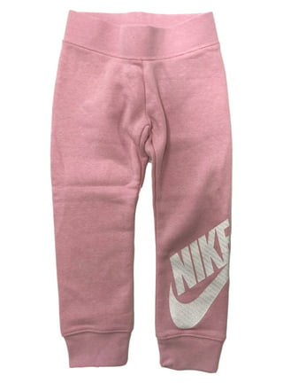 Nike Sportswear Big Kids Girls Fleece Joggers Pants Medium Grey
