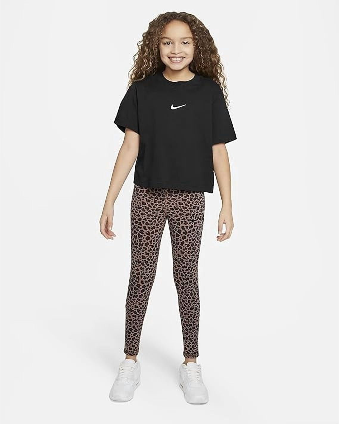 nike leopard print tick leggings