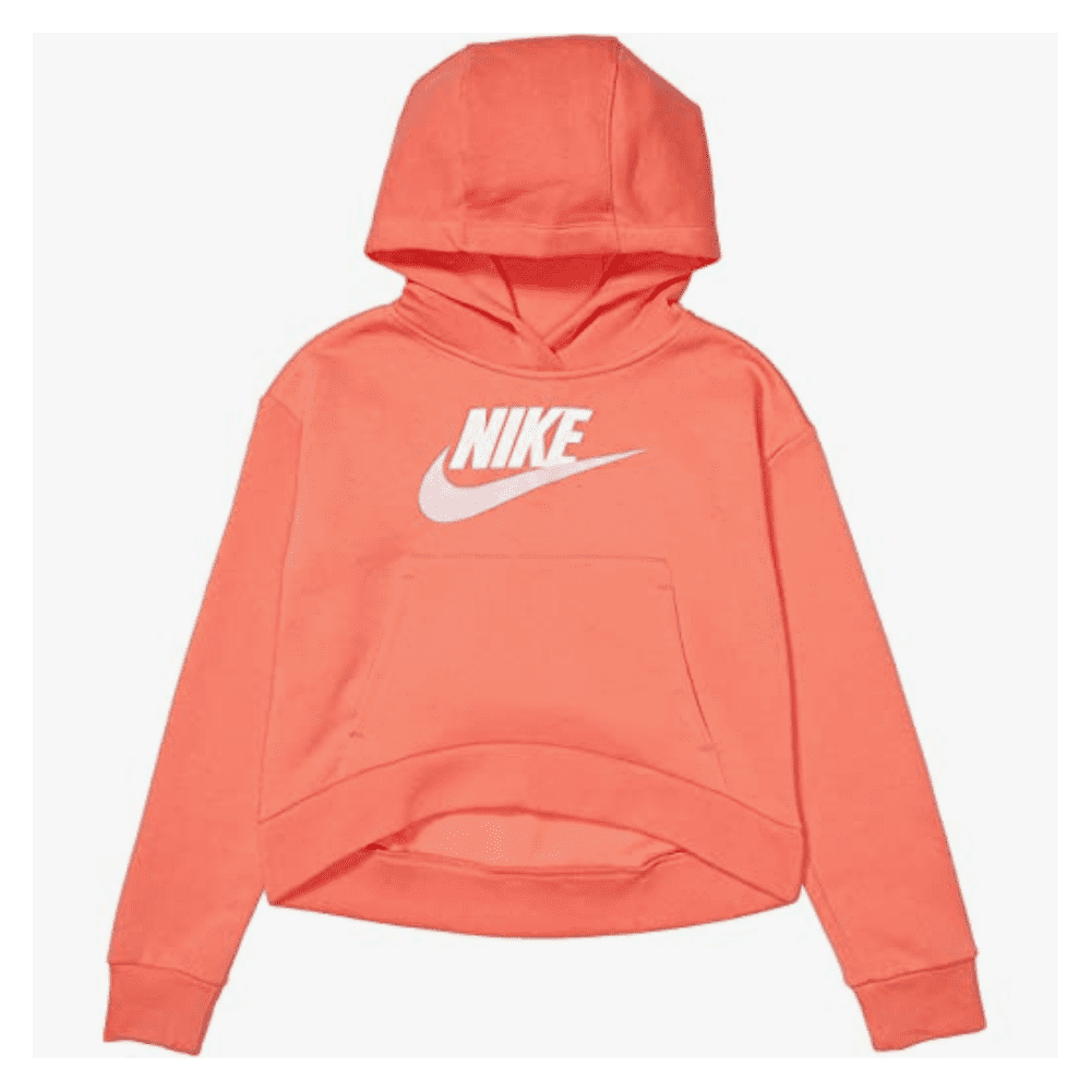 pink and orange nike hoodie