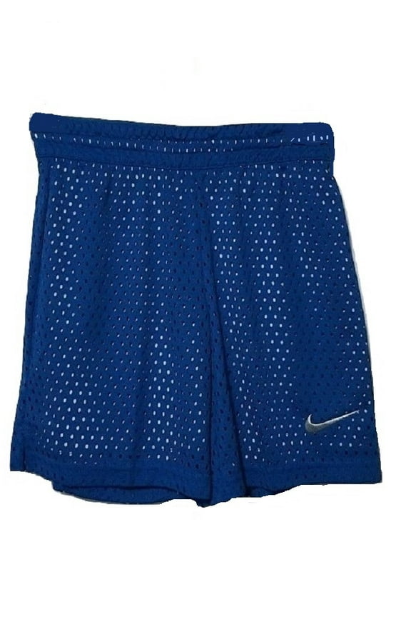 Girls' XS 7'' Mesh Dri-FIT Blue/Gray Shorts X-Small 830457-013