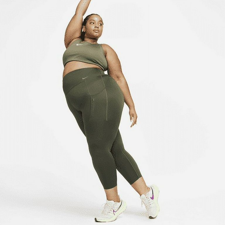 Plus size khaki leggings hot sale