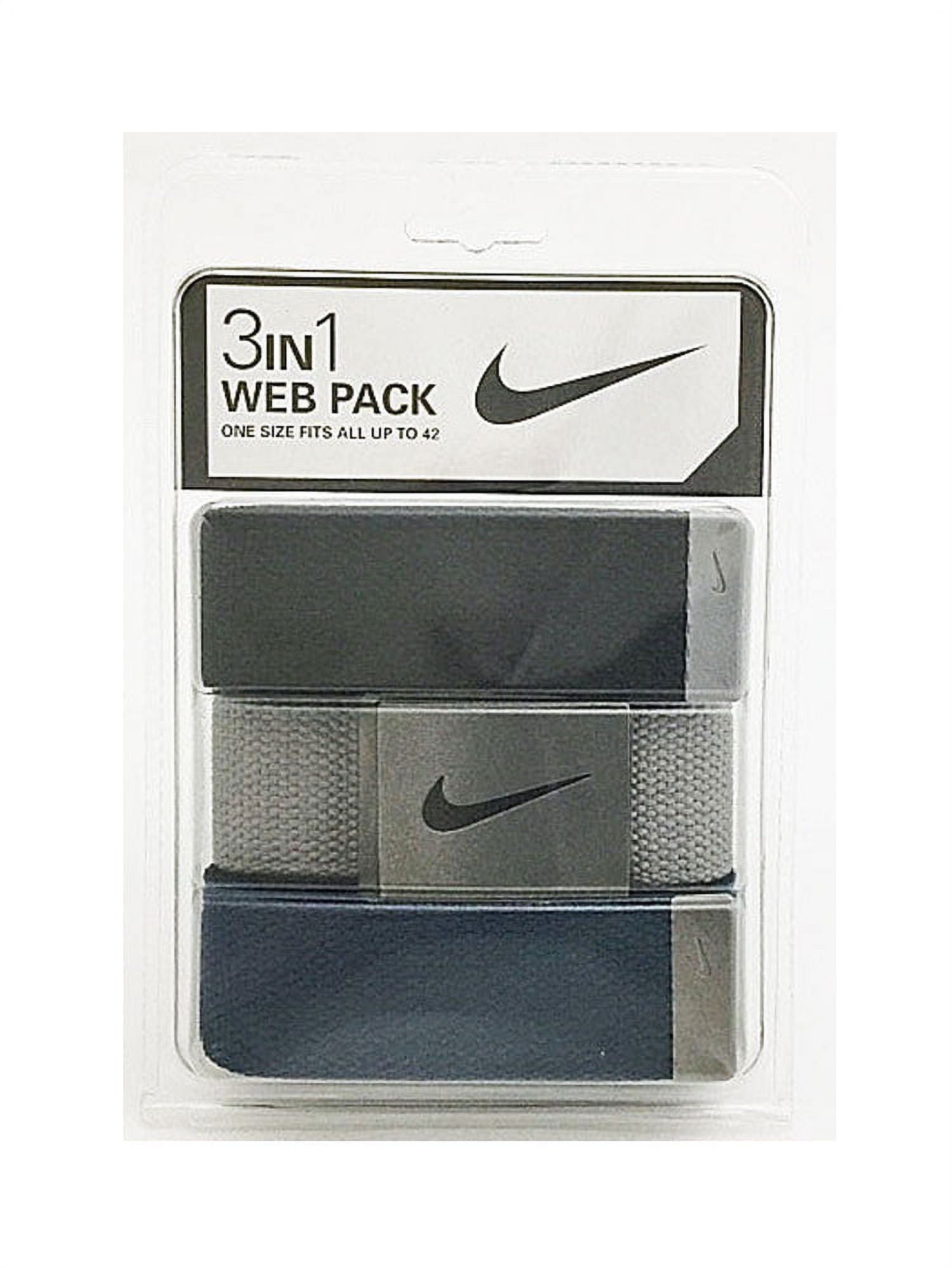 Nike belts cheap 3 pack