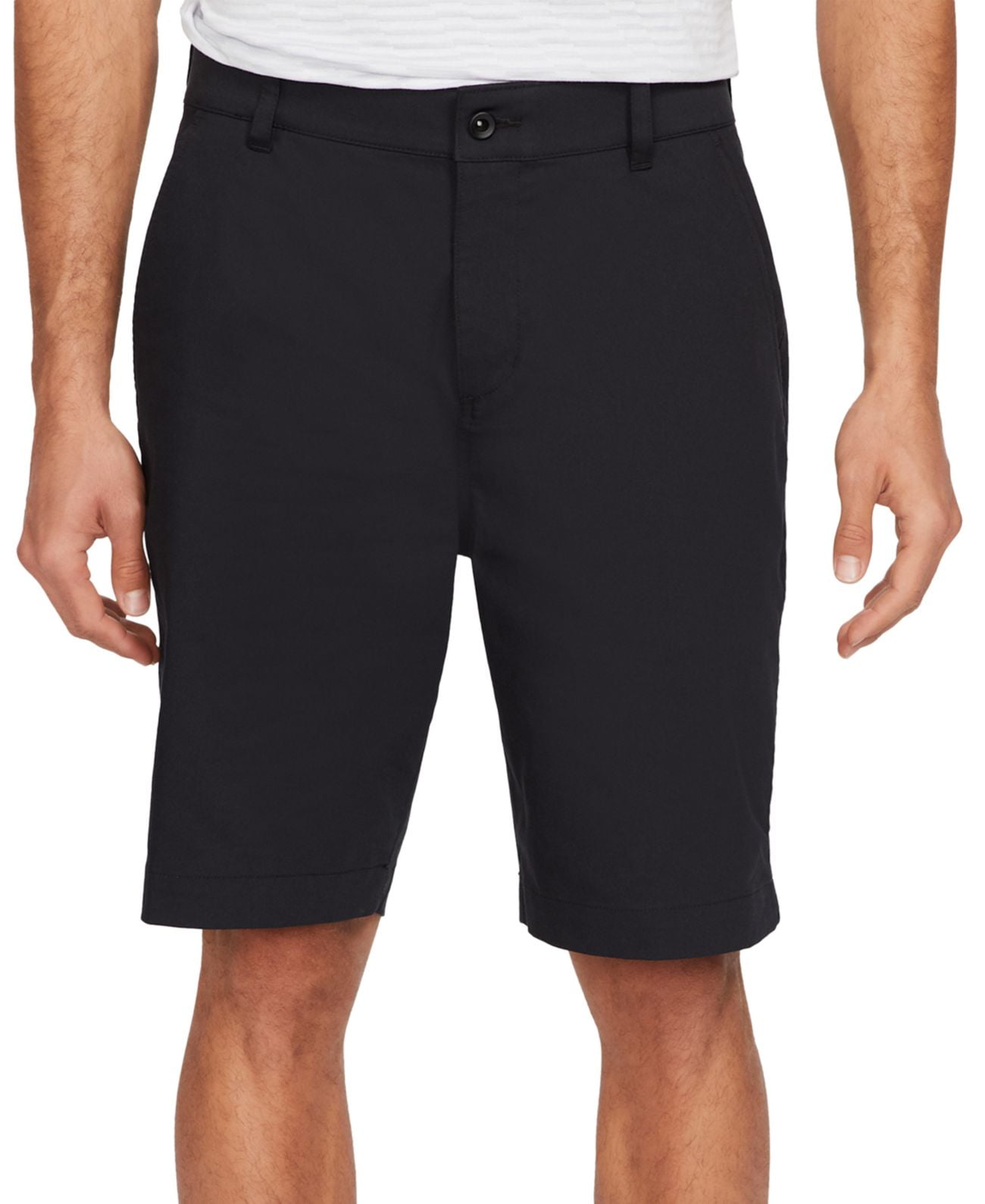 nike dri fit flat front golf shorts
