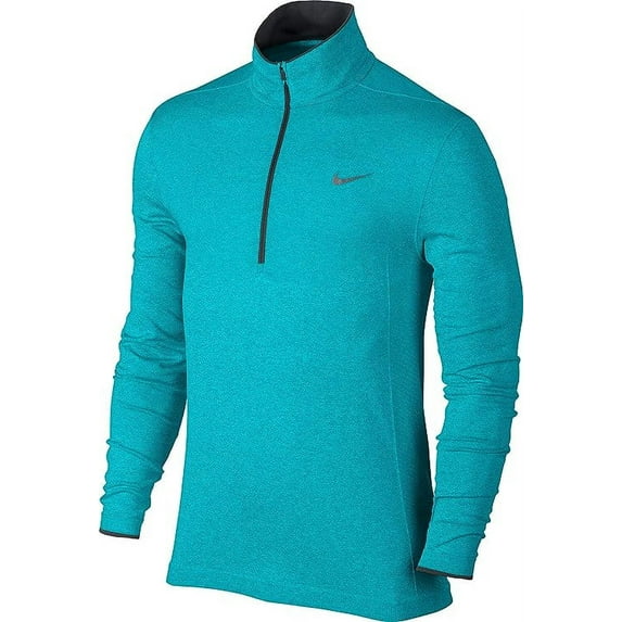 Nike Golf Dri-Fit Knit Zip Pullover XLarge, Blue