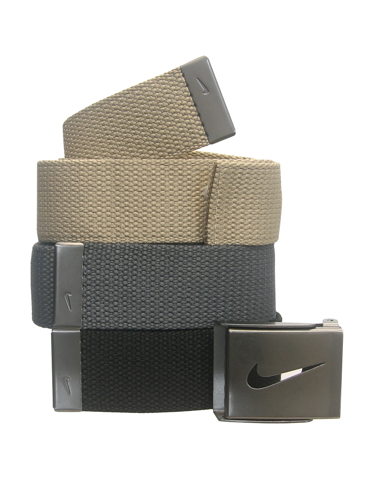 Nike Golf Men's 3-in-1 Interchangeable Web Belts with Cutout