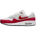 thumbnail image 1 of Nike Grade School Boys Air Max 1 Running Shoes Size 6Y Color Neutral Grey/University Red/White/Black, 1 of 5