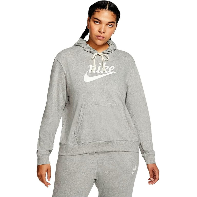 Nike plus size gym vintage hoodie sales