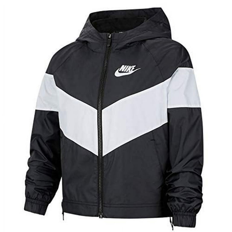 Nike Hooded Windrunner Jacket Girls Windbreakers Size L Color