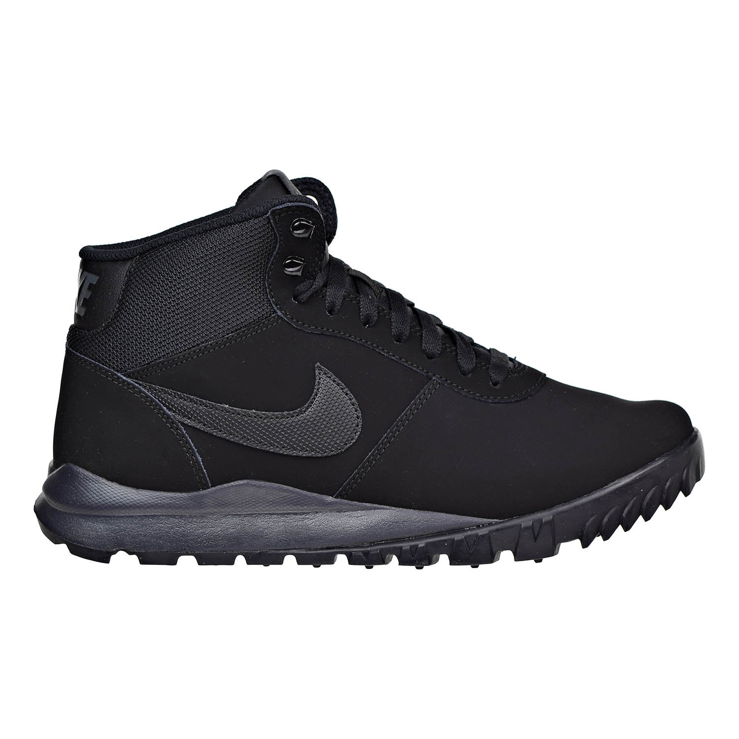 black suede nike boots