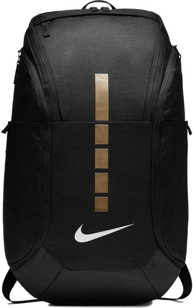 nike black gold backpack