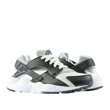 Nike Huarache Run (GS) Big Kids Running ShoesBlack/White/Neutral Grey5.5