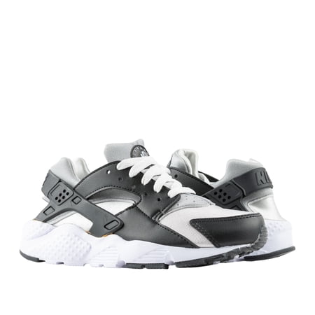 Nike Huarache Run (GS) Big Kids Running ShoesBlack/White/Neutral Grey5.5