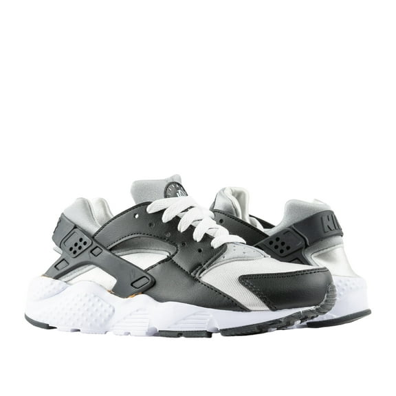 Nike Huarache Run (GS) Big Kids Running ShoesBlack/White/Neutral Grey6.5
