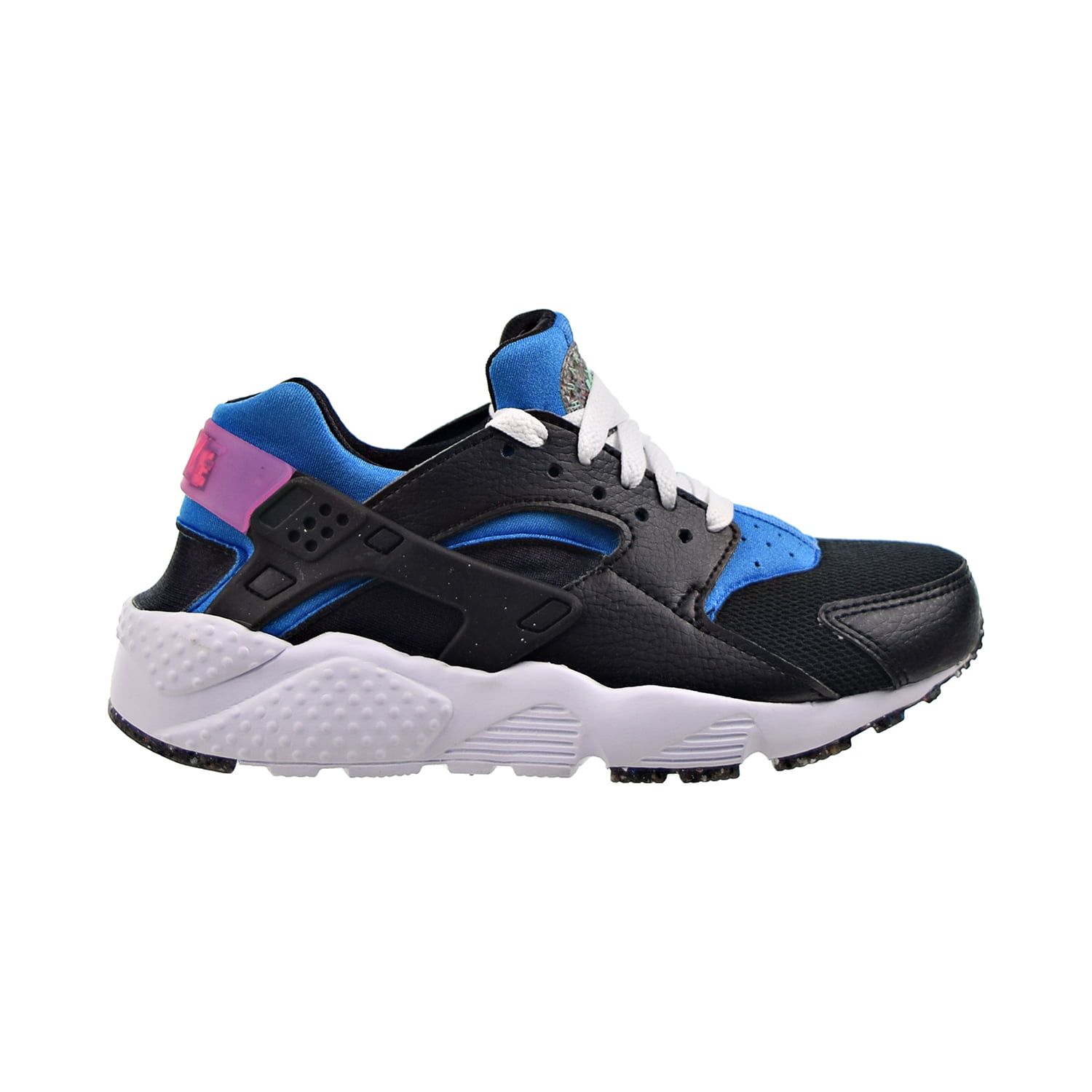 Nike Huarache Run (GS) Kids' Shoes Black-Light Photo Blue-Active Pink dr0166-001