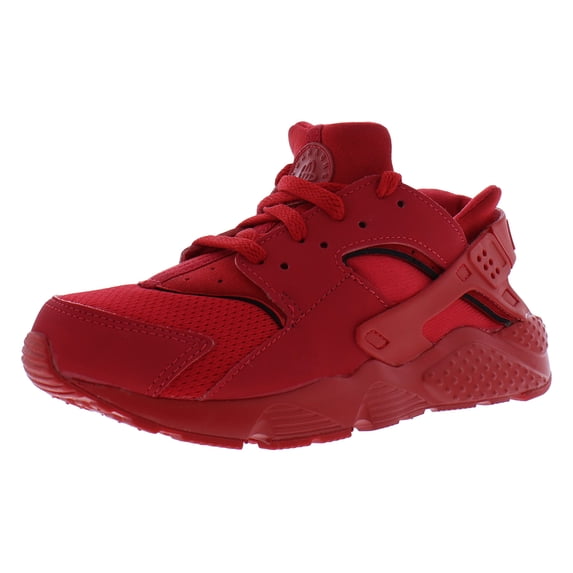 Nike Huarache Run PS Boys Shoes Size 1, Color: University Red/University Red