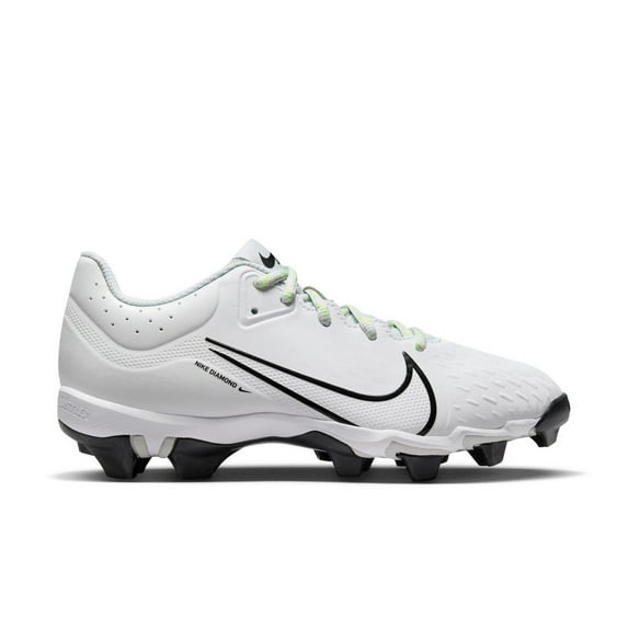 Nike Hyperdiamond 4 Keystone Molded Softball Cleats SZ 9.5 White | Black | Gray