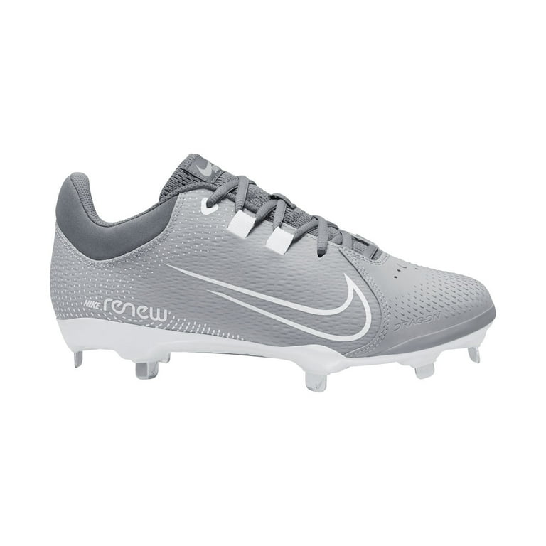 Nike Hyperdiamond 4 Pro メタル 野球スパイク　MLB Nike Hyperdiamond 4 Pro Metal Softball Cleats Gray White Size 8