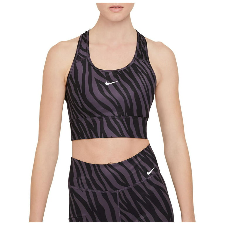 Nike Icon Clash Bra Womens Sports Bras Size Xs, Color: Black/Purple 