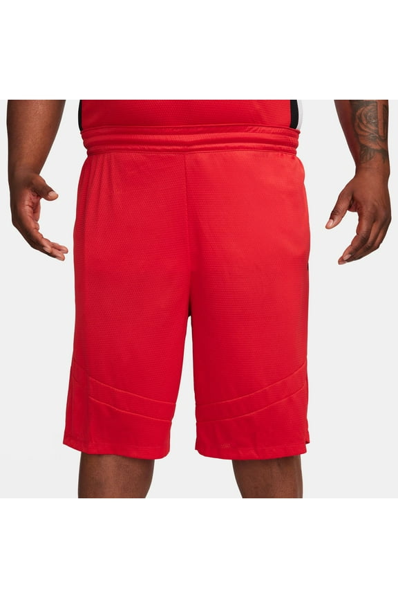 Icon Men's Dri-FIT 11\ Color: University Red/University Red/Black Size: M Tall