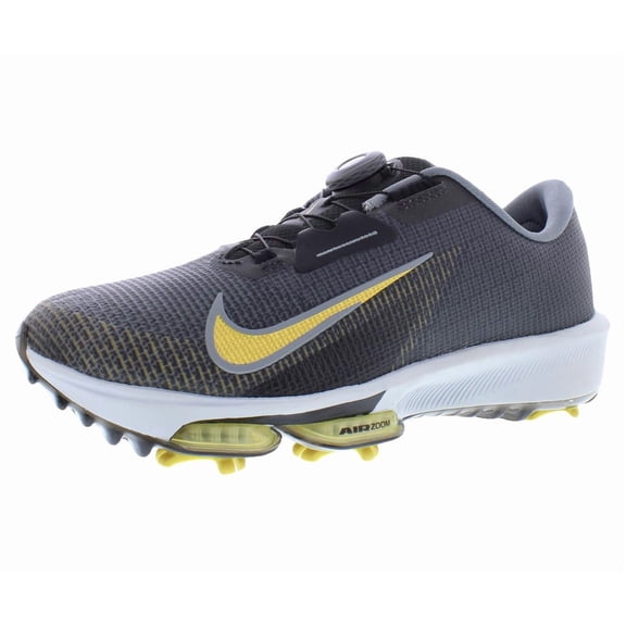 Nike Infinity Tour BOA 2 Golf Wide Mens Shoes Size 7, Color: Black/Grey/Platinum/Gold