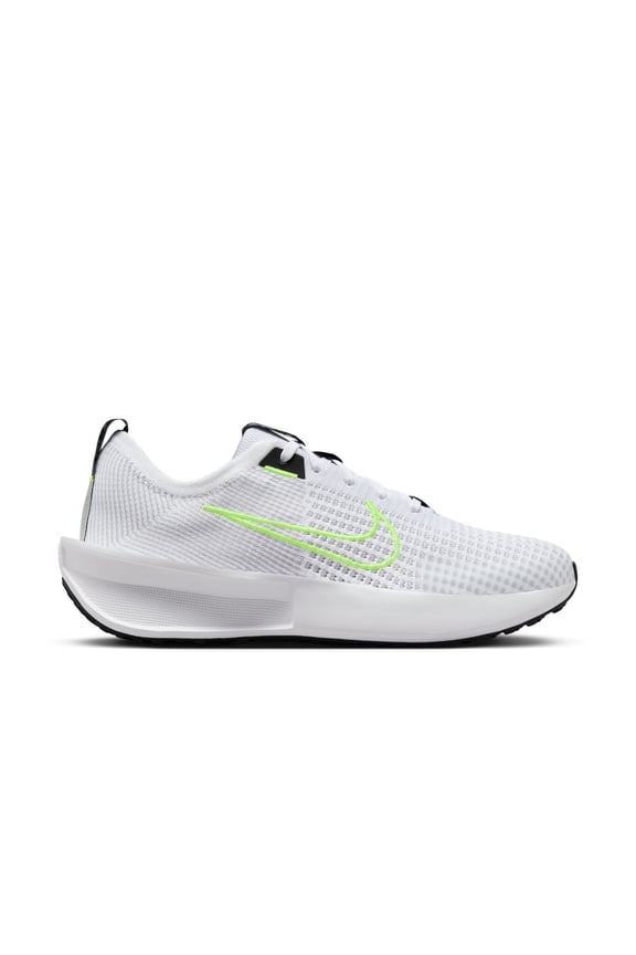 Interact Run Men's Road Running Shoes Color: White Volt Black Size: 10