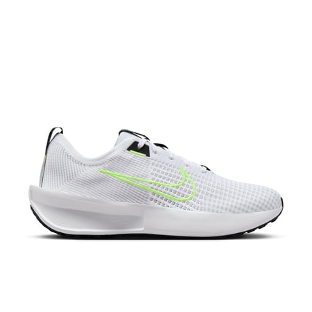 Nike Interact Run Men's Road Running Shoes Color: White Volt Black Size: 12