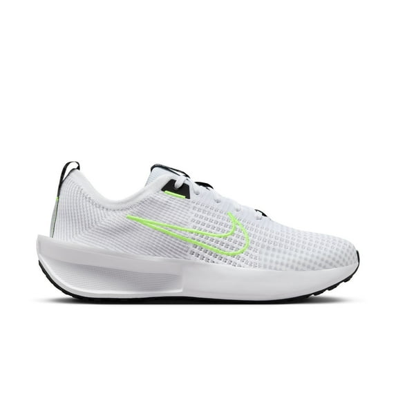 Nike Interact Run Men's Road Running Shoes Color: White Volt Black Size: 8.5