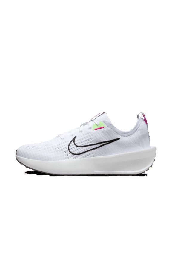 Interact Run Women's Road Running Shoes Color: White/Football Grey/Vapor Green/Black Size: 8