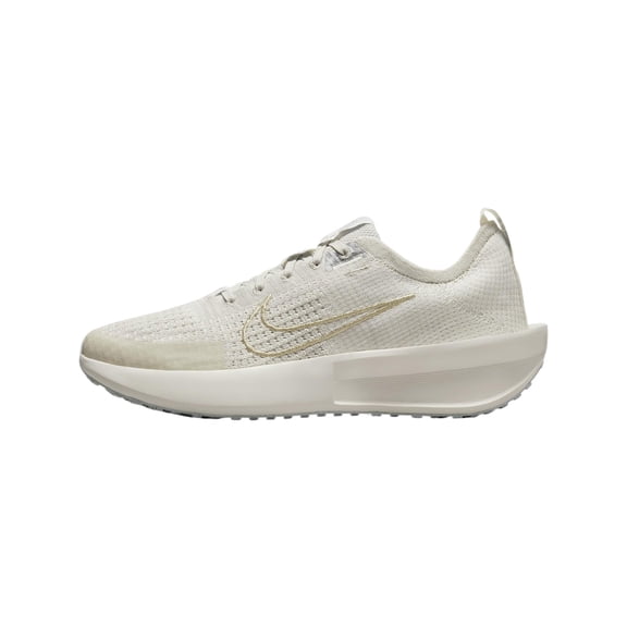 Nike Interact Run Women's Road Running Shoes (FD2292-009, Light Bone/Sail/Phantom/Metallic Gold) Size 7