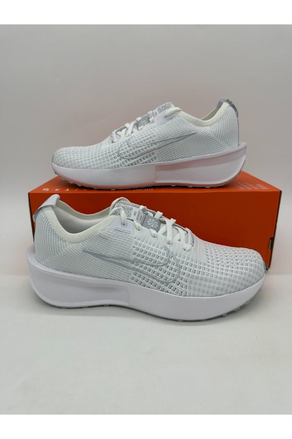 Interact Run Women's Size 10 Triple White Athletic Shoes FD2292 104