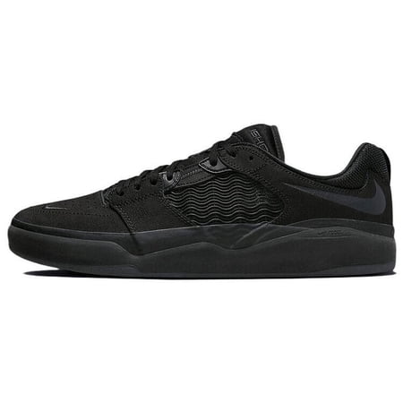 Nike Ishod Wair Premium SB Triple Black Skate Shoes Men DZ5648-001 Size 10.5
