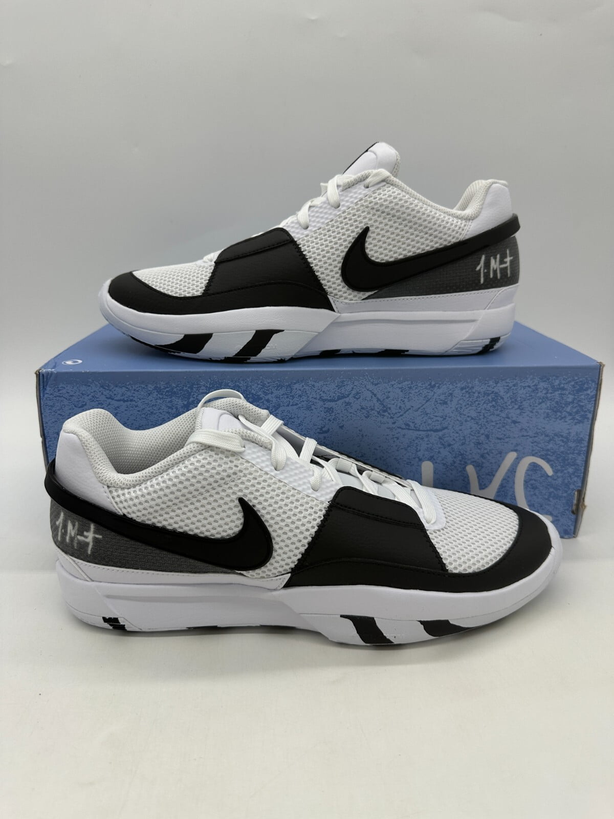 NIKE JA 1 ホワイト×グレー 28cm Nike Ja 1