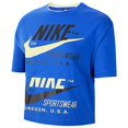thumbnail image 1 of Nike Jdiy Short Sleeve Top Womens Knits & Tees Size S, Color: Game Royal, 1 of 2