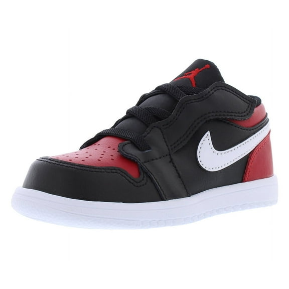 Nike Jordan 1 Low Alt Infant/Toddler Shoes Size 7, Color: Black/Gym Red/White