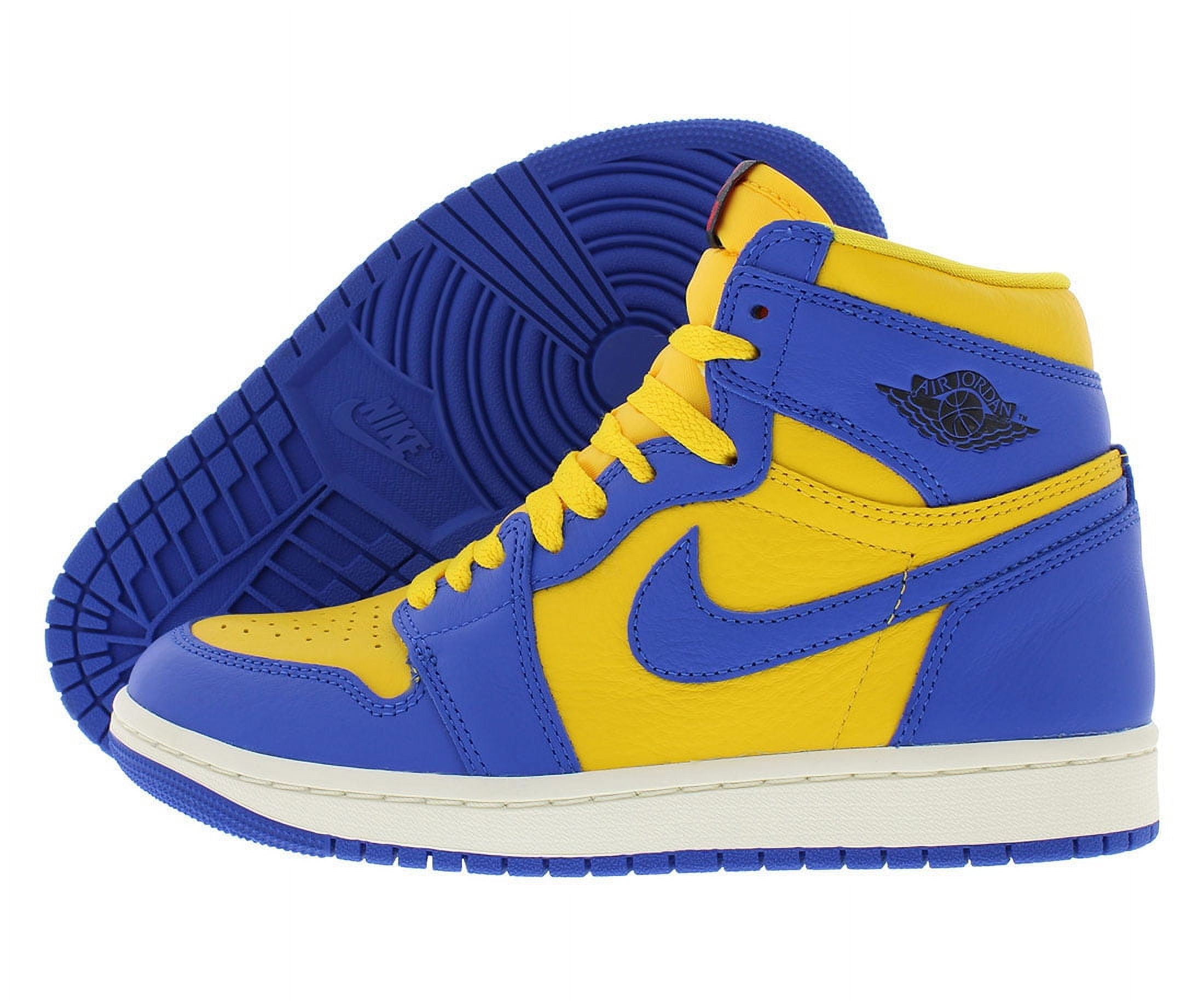 スニーカー NIKE AIR JORDAN1 RETORO HIGH OG VOLT28.5 Nike Jordan 1 Retro Hi OG Womens Shoes Size 5.5, Color: Varsity