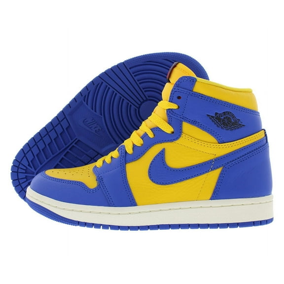 Women's Jordan 1 Retro High OG Varsity Maize/Game Royal-Sail (FD2596 700) - 5