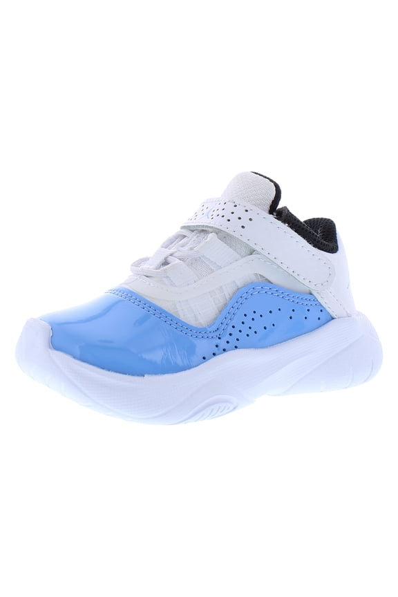 Jordan 11 CMFT Low Infant/Toddler Shoes Size 8, Color: White/University Blue/Black