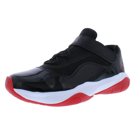 Nike Jordan 11 CMFT Low PS Boys Shoes Size 4.5, Color: Black/Varsity Red/White