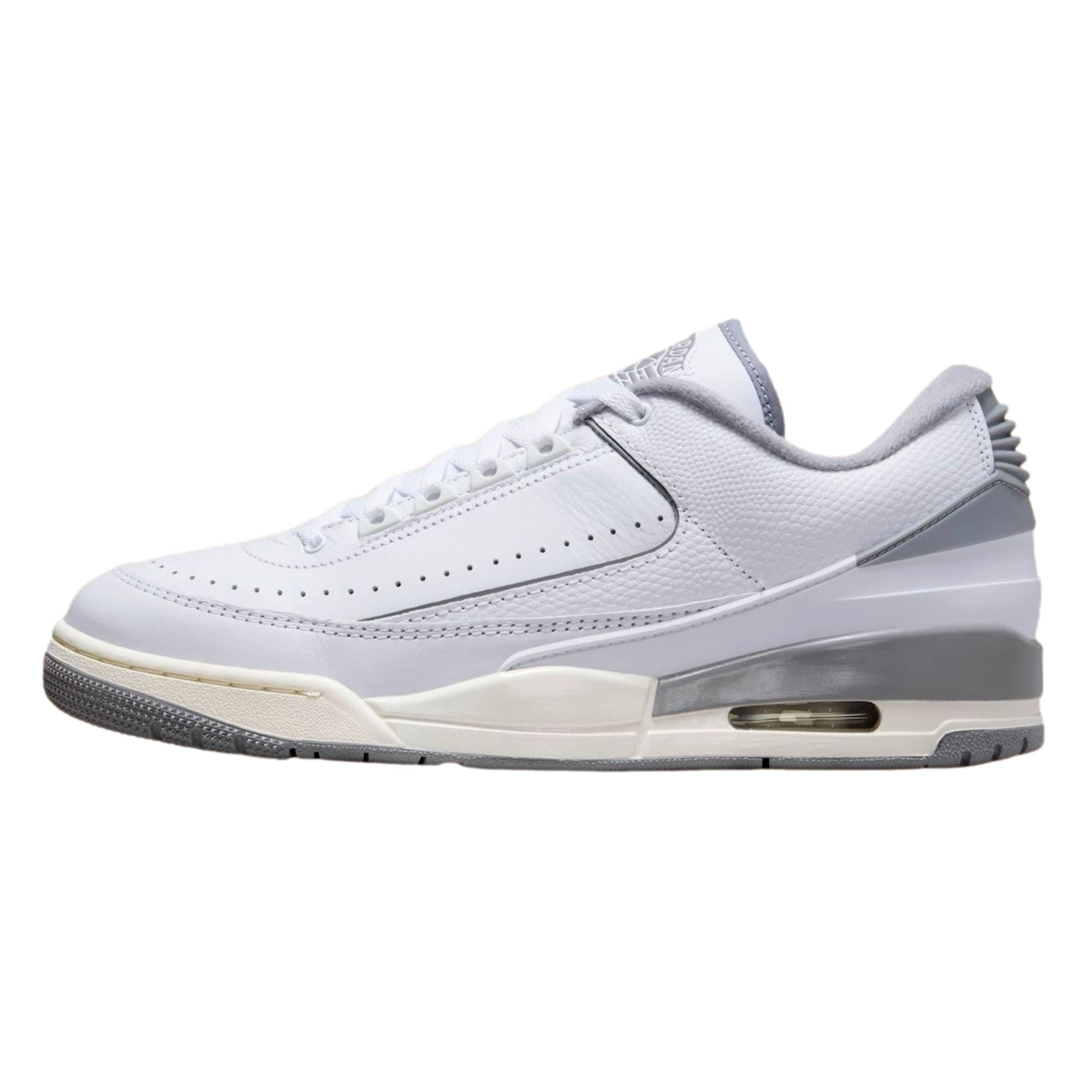 Nike Jordan 2/3 White/Cement Grey-Sail  FD0383-101 Men's Size 13