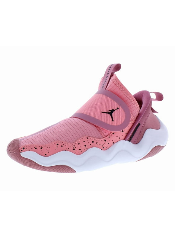 Jordan 23/7 PS Girls Shoes Size 2.5, Color: Coral Chalk/Black/Desert Berry
