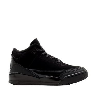 Nike Jordan 3 Retro Black/Dark Charcoal-White  DM0966-001 Pre-School Size 3