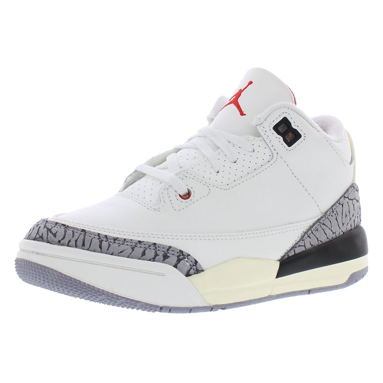 Nike Jordan 3 Retro PS Boys Shoes - Walmart.com