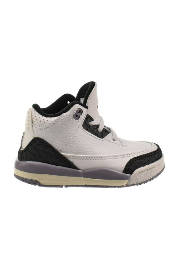 Toddler's Jordan 3 Retro "Cement Grey" Summit Wht/Fire Red (DM0968 106) - 6