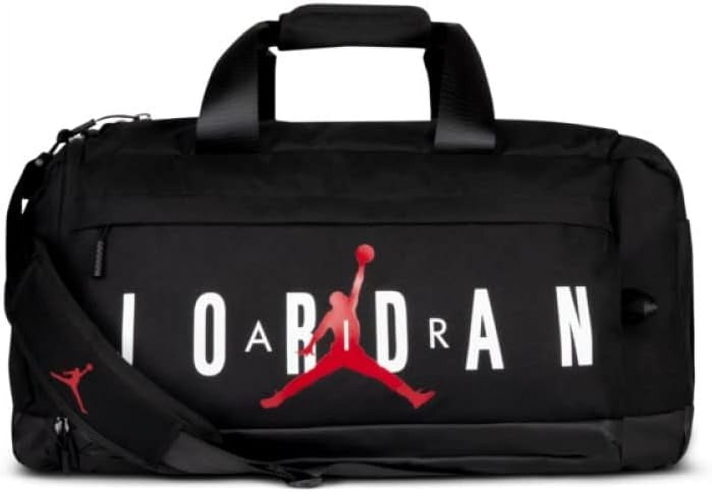 米国の大学で購入！ジョーダン ダッフルバッグ ボストンバッグMM0168-023 Nike Jordan Air Duffel Gym Bag, Small (36 L), Black - SM0168