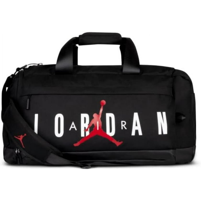 Nike Jordan Air Duffel Gym Bag, Small (36 L), Black - SM0168