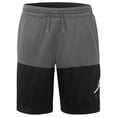 thumbnail image 1 of Nike Jordan Boys Jumpman Athletic Mesh Shorts S Dark Gray, 1 of 2